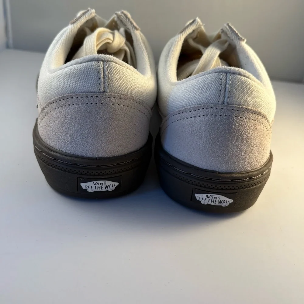 Vans Casual Shoes White‎ Bone Suede Sneakers US Size Men 6.5 Women 8 500264 BMX